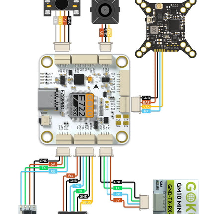 GOKU F722 PRO V2 30X30 Flight Controller (ICM42688)