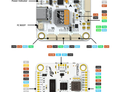 Flywoo GOKU F722 Pro V2 55A AM32 32-Bit Stack