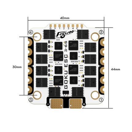 Flywoo GOKU G55M 32-Bit 55A 6S ESC 30x30 AM32