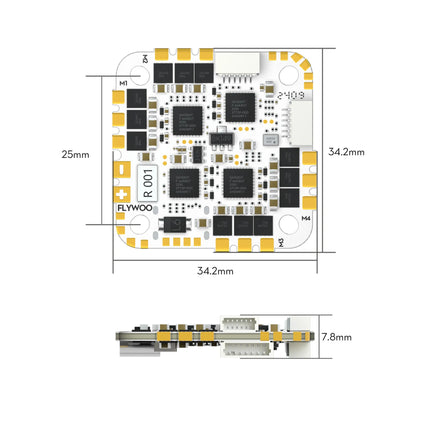 GOKU GN745 45A AIO 32bit V3 Flight Controller
