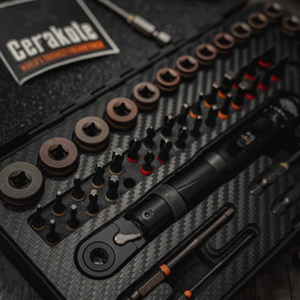 GPT 51-Piece Elite Tactical Torque Set Airsoft Tool kit (Various colours)