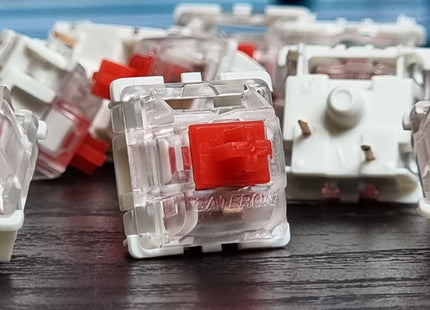Gateron KS-9 Linear RGB 3pin Switch - Red (10pc per bag)