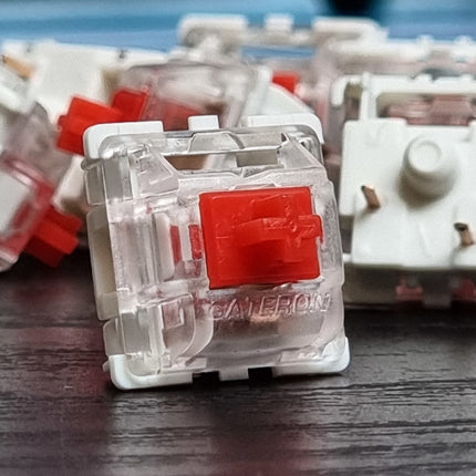 Gateron KS-9 Linear RGB 3pin Switch - Red (10pc per bag)