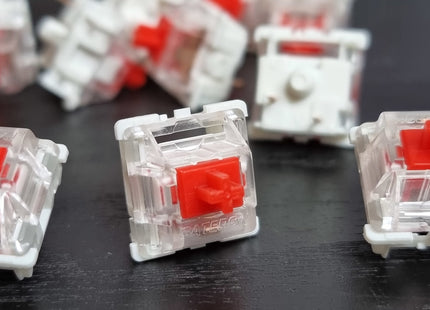 Gateron KS-9 Linear RGB 3pin Switch - Red (10pc per bag)