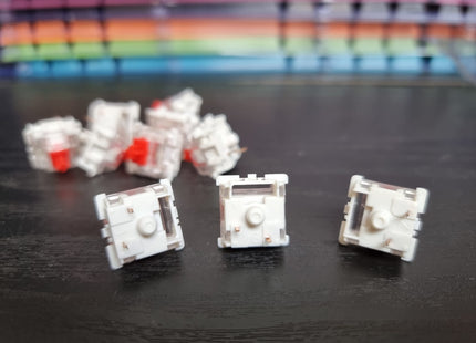 Gateron KS-9 Linear RGB 3pin Switch - Red (10pc per bag)