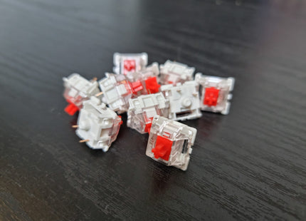 Gateron KS-9 Linear RGB 3pin Switch - Red (10pc per bag)