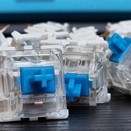 Gateron KS-9 Clicky RGB 3pin Switch - Blue (10pc per bag)
