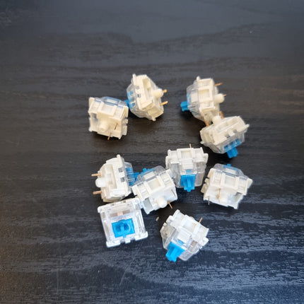Gateron KS-9 Clicky RGB 3pin Switch - Blue (10pc per bag)