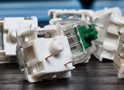 Gateron KS-9 Clicky RGB 3pin Switch - Green (10pc per bag)