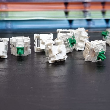 Gateron KS-9 Clicky RGB 3pin Switch - Green (10pc per bag)