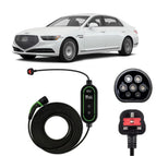 Type 2 to 3 Pin Charging Cable / 10M / 6amp – 12amp Adjustable (2.3kW)