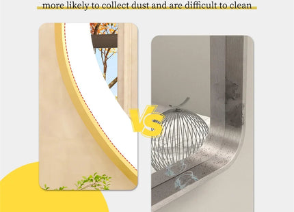 Luxury Oval LED Illuminated Bathroom Mirror Gold Frame Demister Touch Control