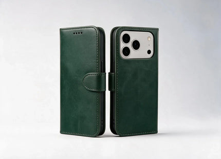 iPhone 18/17 Series Book Flip Case Leather Wallet