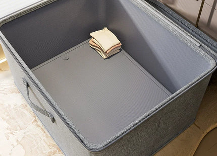 Foldable Storage Box with Zipper - Large Capacity Clothes Home Organiser Boxes