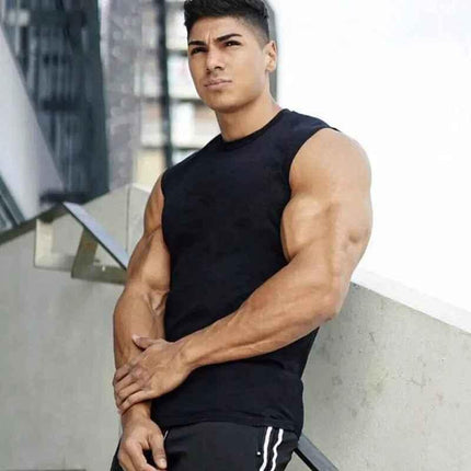 Gym Vest for Men - Comfortable Exercise Clothing with Stylish Design