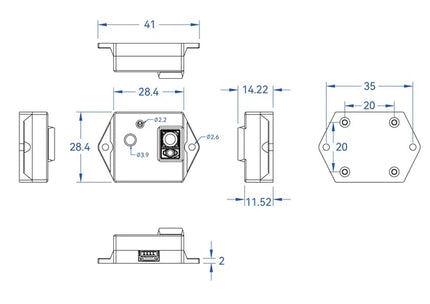 Holybro H-Flow (Optical Flow and Distance Sensor Module)