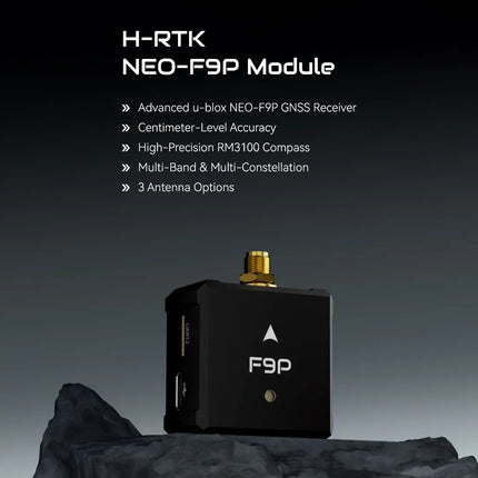 H-RTK NEO-F9P w/ Helical Antenna