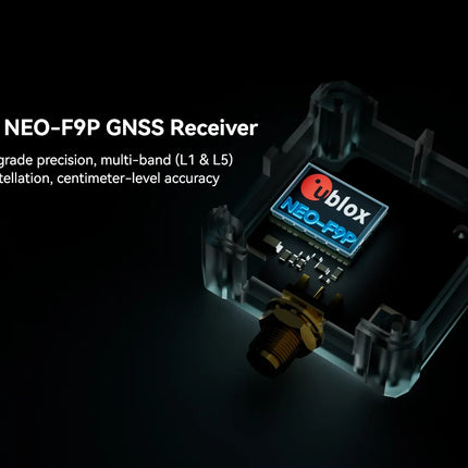 H-RTK NEO-F9P w/ Helical Antenna