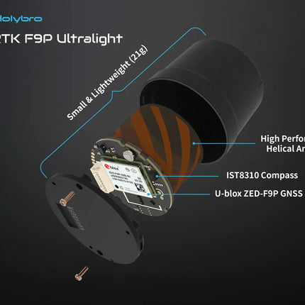 HolyBro H-RTK F9P Ultralight GNSS Module