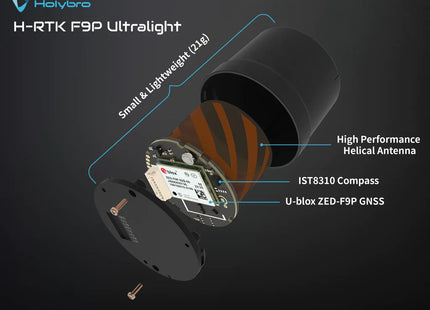 HolyBro H-RTK F9P Ultralight GNSS Module