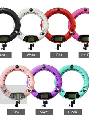 96W Ring Light Photography Led Ring Lamp 2700-10000k With Mobile Holder Tripod Stand Ringlight kit For Live Video Streaming