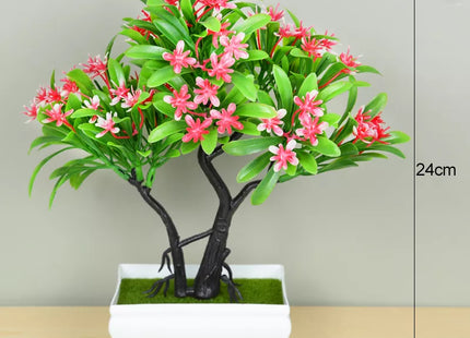 Artificial Plants Bonsai Small Tree Pot