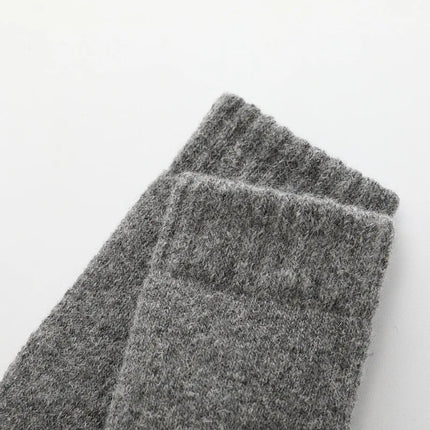 Super Warm Funny Happy Male Men Thicker Solid Socks Merino Wool Rabbit Socks Snow Winter Socks calceta hombre skarpety meskie