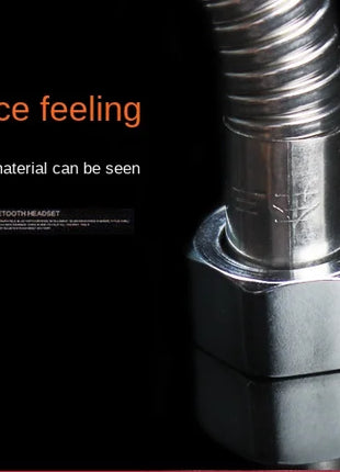1 / 1.5/2/3/4/5/10 M Shower Pipe Shower Head Water Heater Stainless Steel Hose General Metal Hose  Hose Water Softener