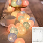 battery  Multicolor / 6m 40leds