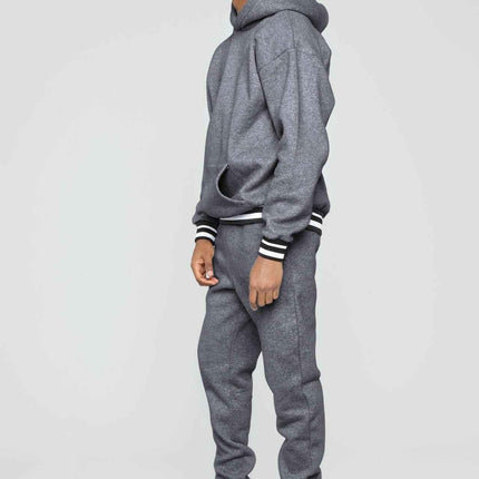 High Quality Men Sweatsuits Set with Blank Design - Premium Comfort & Style