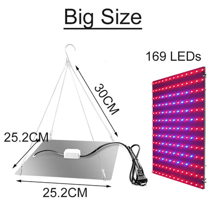 LED Plant Grow Light 1000W/2000W Full Spectrum Hydroponic