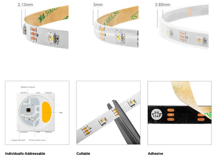 LED Strip Light 4 in 1