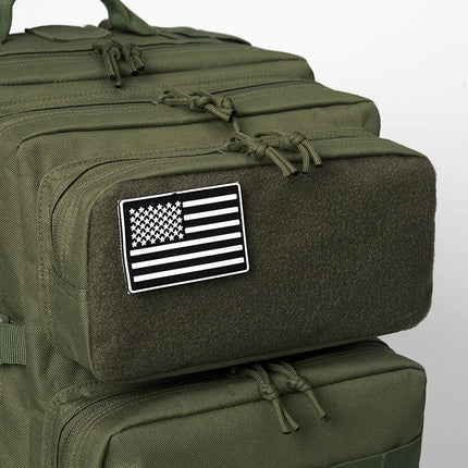 QT&QY 50L Tactical Backpack survival Bag Hunting MOLLE Backpack GYM For Men EDC Outdoor Hiking Rucksack Witch Bottle Holder