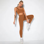 S / u-bra+Leggings-coffee