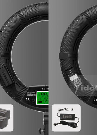 96W Ring Light Photography Led Ring Lamp 2700-10000k With Mobile Holder Tripod Stand Ringlight kit For Live Video Streaming