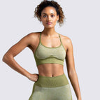 L / Green bra