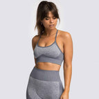 L / Grey bra