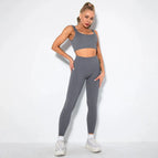 L / u-bra+Leggings-grey