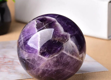 Natural Dream Amethyst Ball Polished Globe