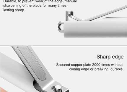Original Xiaomi Mijia Splash Proof Nail Clippers