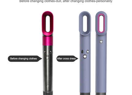 For Dyson Airwrap Hair Modeling Dryer Shockproof Silicone Case (Silver)