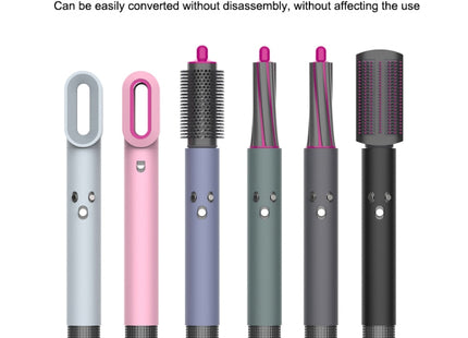 For Dyson Airwrap Hair Modeling Dryer Shockproof Silicone Case (Black)