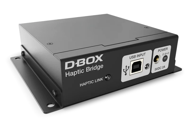 D-BOX GEN 5 4250i Motion System with 4 Haptic Actuators with Mounting Brackets