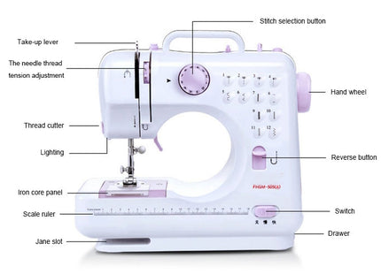 505A Household Desktop Mini Sewing Machine