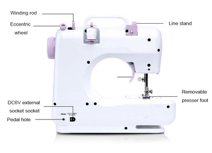 505A Household Desktop Mini Sewing Machine