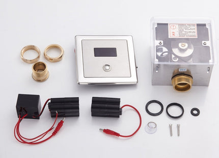 Recessed Wall in Type Flush Valve for Auto-induction Toilet, with Infrared Automatic Function DC, Automatic DC