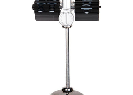 Creative Home Office Bedroom Retractable Flip Trolley Small Balance Clock, Retractable (Black)