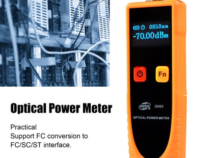 BENETECH GM65 Optic Power Meter Light Source Power Tester