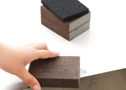Kitchen Emery Clean Rub Pot Rust Focal Stains Sponge Removing Tool, 10x7x2.5cm