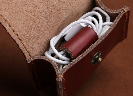 Data Wire Charger Earphone Portable Receiving Case Arrange Package